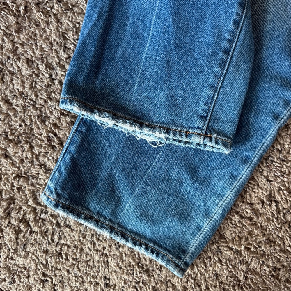 HATCH The Crop Maternity Jean Light Wash Size 30 - Picture 6 of 10